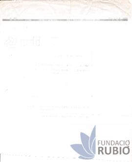 QUE COMUNICI A FERNANDO RUBIO EL NUMERO DE TELEFON DE LA SEVA CAS DE SANT REMO
